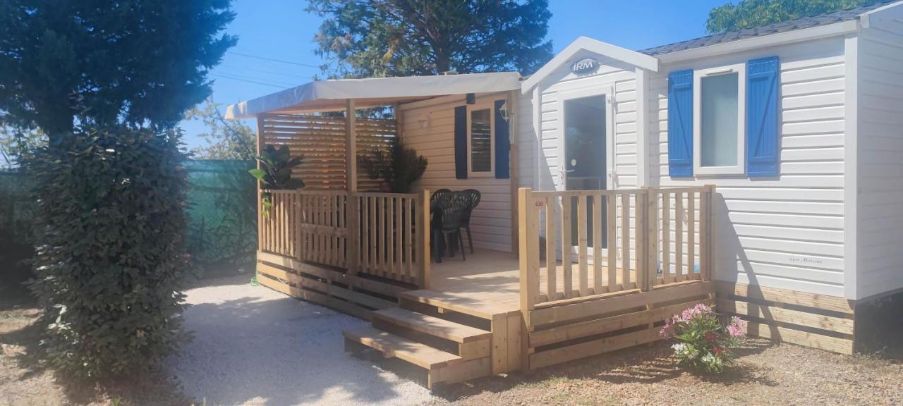 Mobil Home 630 Camping L'Europe ヴィック・ラ・ガルディオル エクステリア 写真